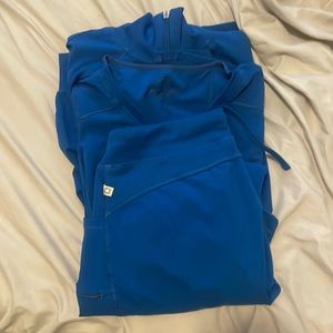 Cherokee Infinity Royal Blue Scrubs Women